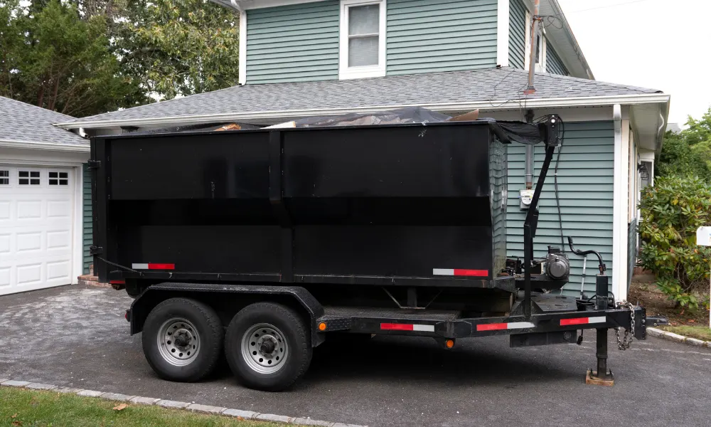 Trailer Outside of the House